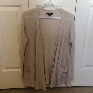 Cream American Eagle Cardigan